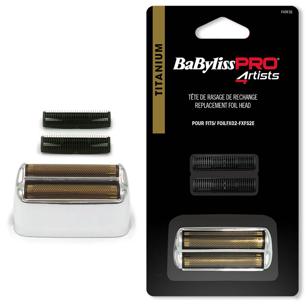 Babyliss 4Artists Metalen Foil Shavers Double Cutter Zilver