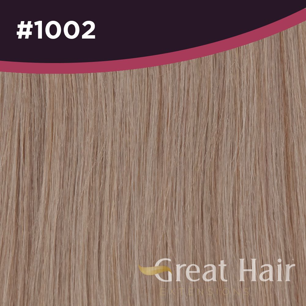 GH Extensions Weft - natural straight #1002 50cm